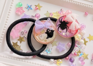 ハロウィン★ヘアアクセサリーづくり