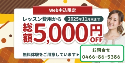 11月限定お得なキャンペーン!